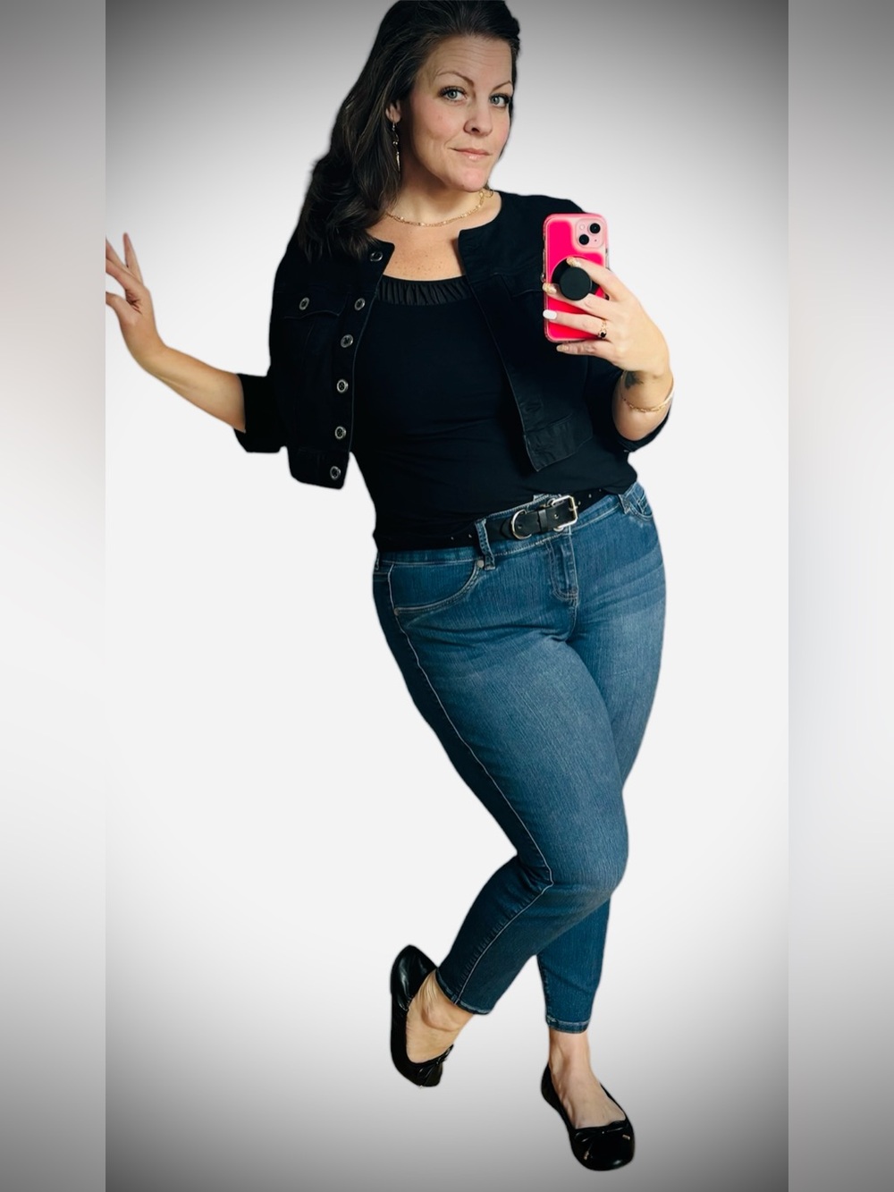 Torrid Cropped Denim Jacket